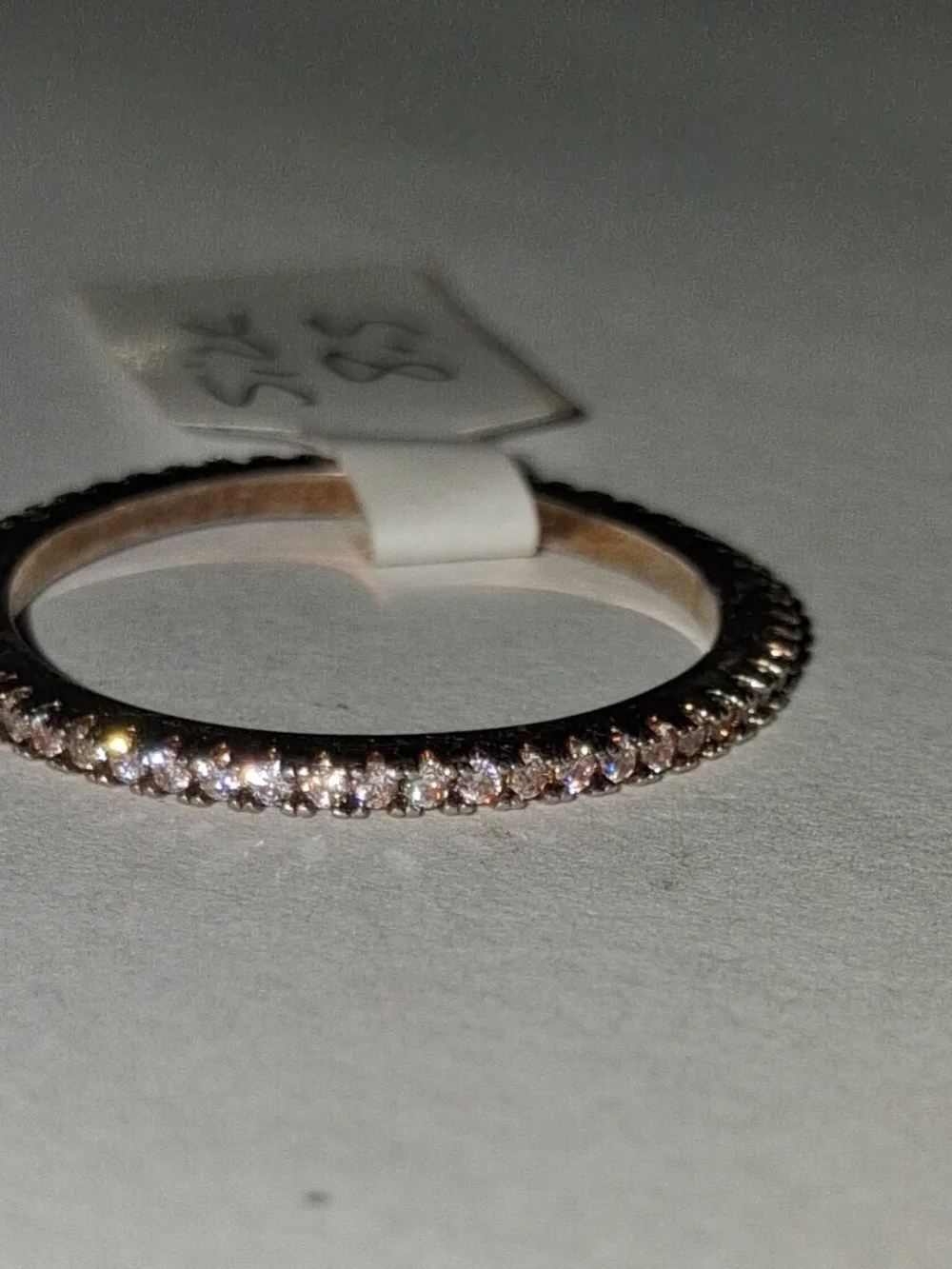 Sterling Silver Eternity Band